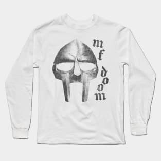 MF DOOM / Faded Vintage Aesthetic Long Sleeve T-Shirt